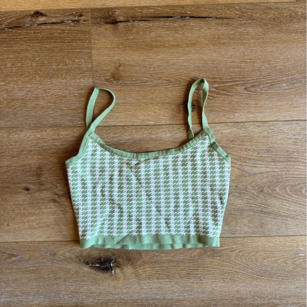 Gray Bandit Crop Top